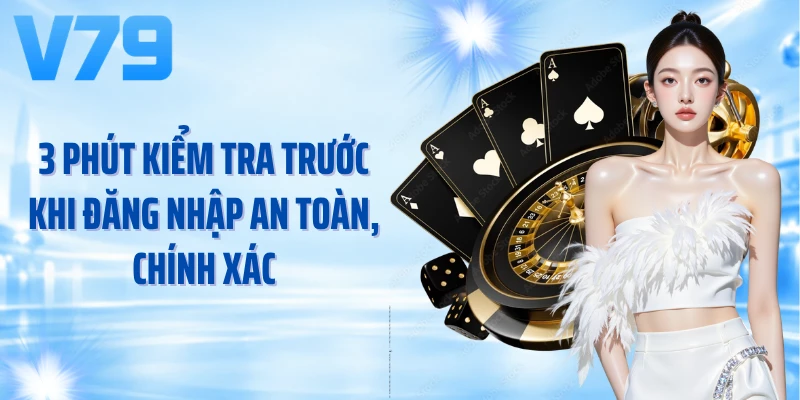 3 phút kiểm tra trước khi đăng nhập an toàn, chính xác