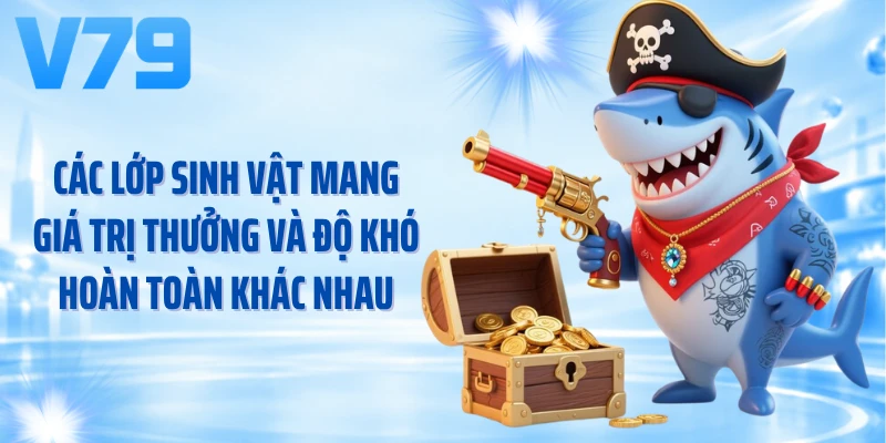 Các lớp sinh vật mang giá trị thưởng và độ khó hoàn toàn khác nhau
