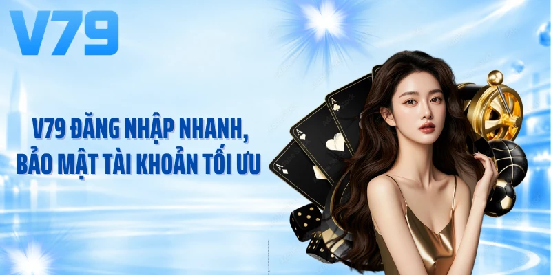 V79 đăng nhập nhanh, bảo mật tài khoản tối ưu 